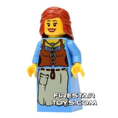 Lego NEW Castle Fantasy Era peasant woman minifig 